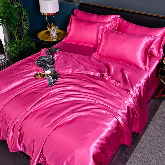 Luxe Siden Sängkläder