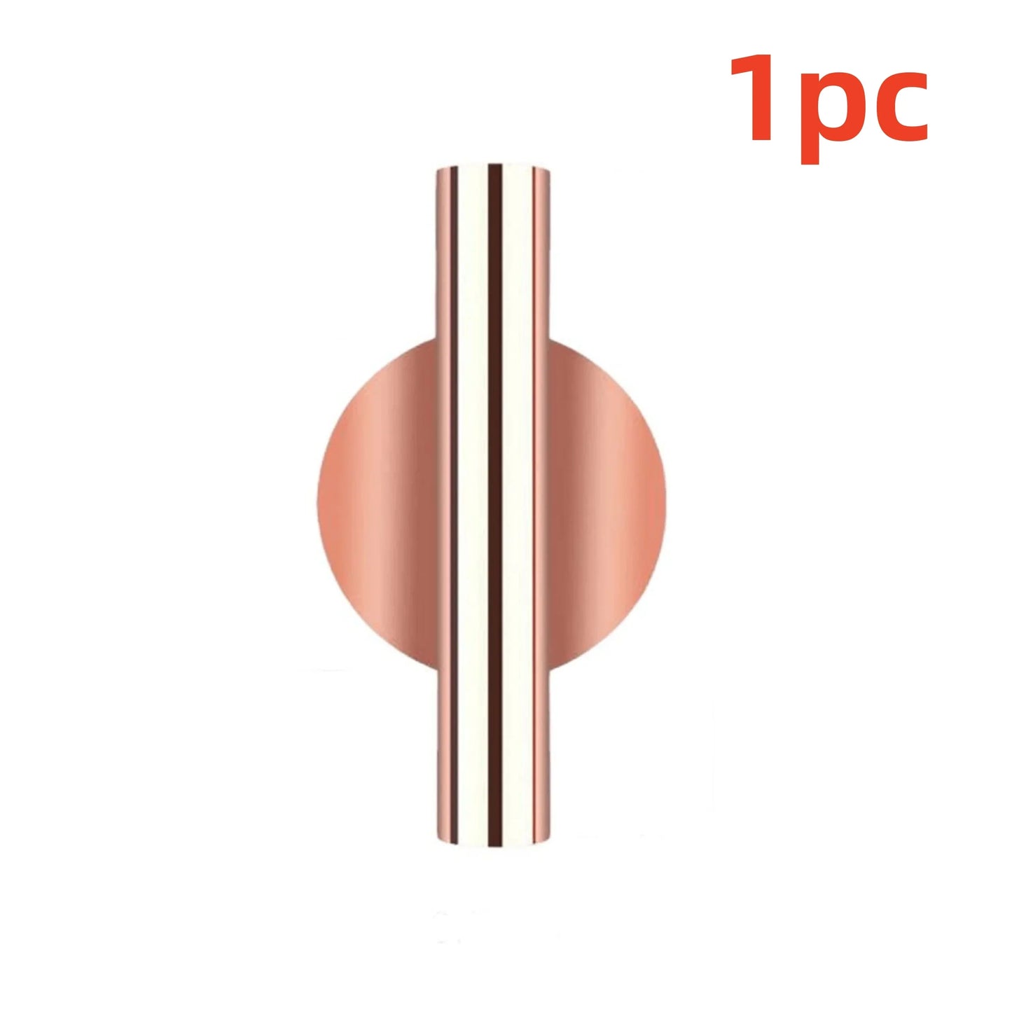 Carvallo AureaBloom | 1/3 Stück | Rostfritt stål i roséguld | Rund metallvas i nordisk stil | För vardagsrum, bröllop & väggdekoration