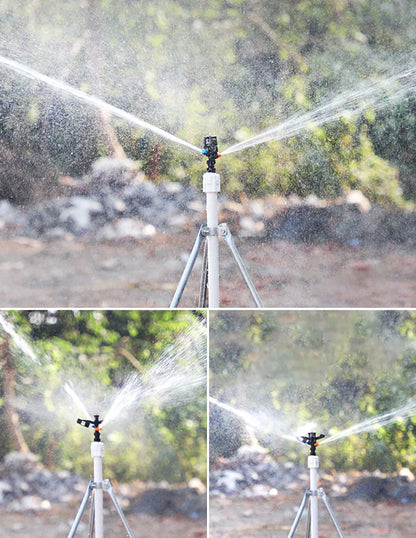 Justerbar trädgårdssprinkler med sprayvinkeljustering – Idealisk för bevattningssystem