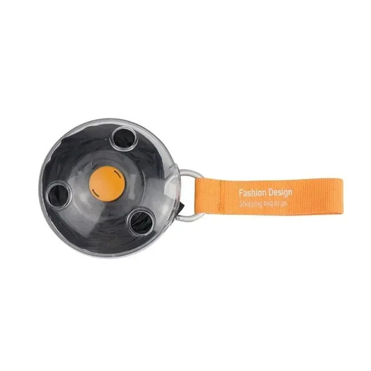 Carvallo Fällbar shoppingväska i rund kapsel | Miljövänlig & Återanvändbar | Ultrakompakt & Bärbar | För supermarknad & utomhus