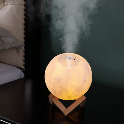 MoonBreeze - Justerbar Lampa och Luftrenare För en Avkopplande Atmosfär