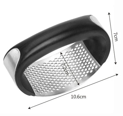 QuickCrush - böjd vitlökspress för matlagning utan trassel | 1+1 gratis