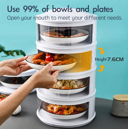 Stapelningsbar Multifunktionell Förvaringsburk För Mat – Platsbesparande Och Praktiskt Matförvaringssystem