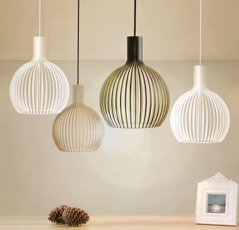 Lunorb | Handgjord bambus plafondlampa