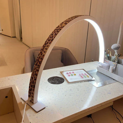 LunaGlow – LED Skönhetslampa för Fransförlängningar &amp; Smink | Dimmbar Precisionsbelysning