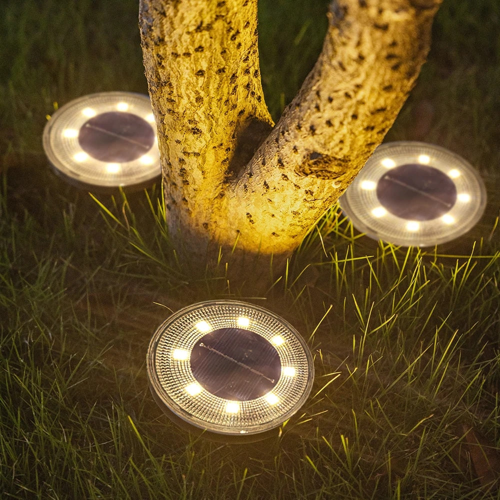Vattentäta solspotlightar