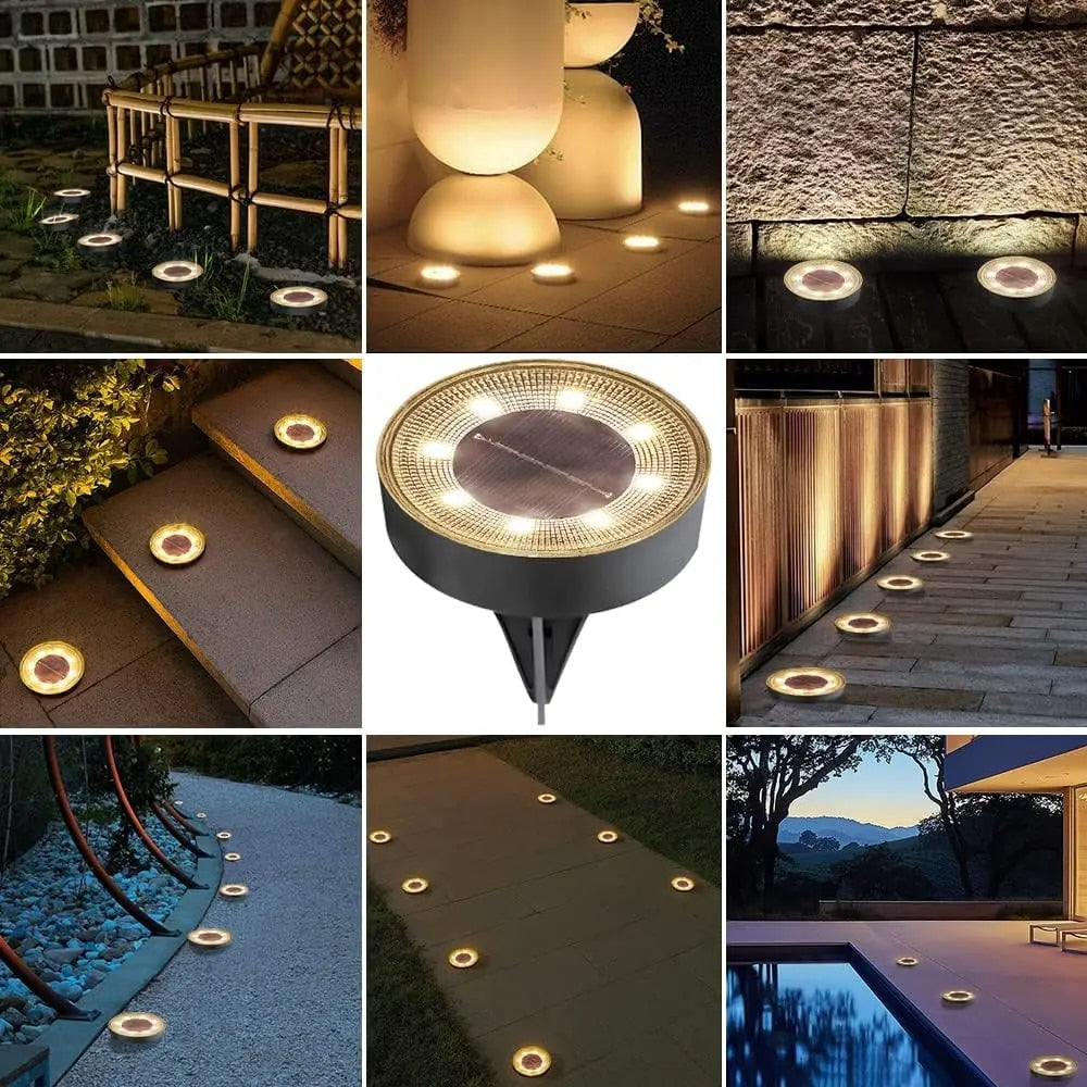 Vattentäta solspotlightar