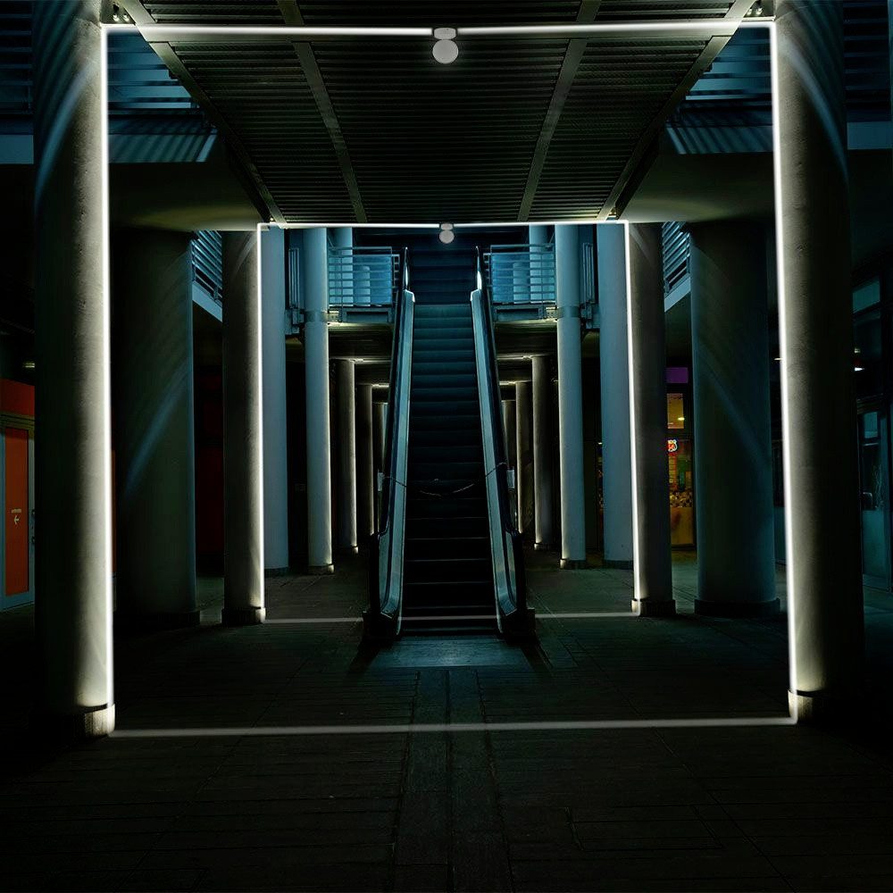 Scotty Beam Pro LED-vägglampa – 360° spotlight i modern design