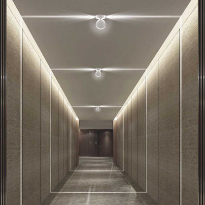 Scotty Beam Pro LED-vägglampa – 360° spotlight i modern design