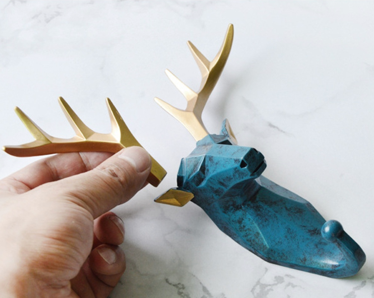 Carvallo – Stiliga djurväggkrokar med geometrisk design för unika interiörer