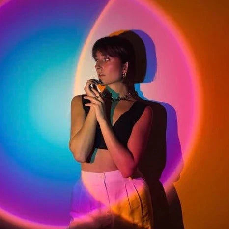 Carvallo – Solnedgångslampa med justerbara färger och vinkel