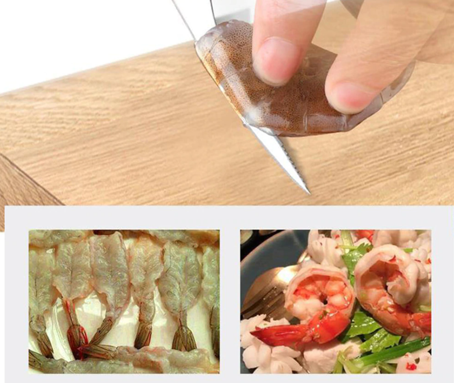 ShellEase – Snabb skaldjurskräkningsskal med greppvänlig design för snabb tillagning av skaldjur