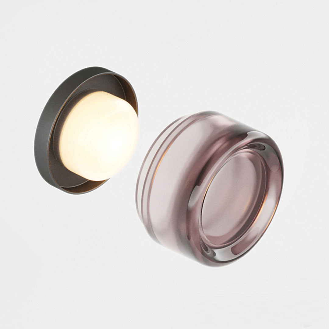 Carvallo LumoraCurve | Varm LED-ljus | Modern design | För vägg och tak lämpad