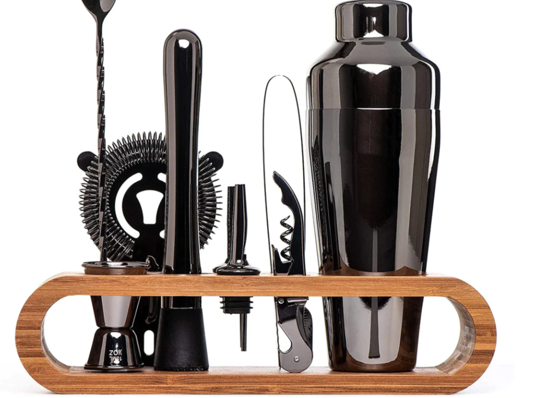 Stirré Elite Cocktail Set – Lyxig Metallisk Bar Kit Essentials