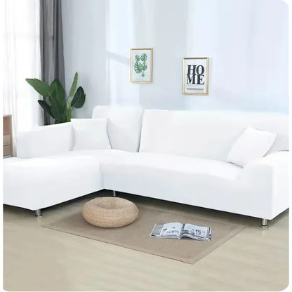 Enfärgade sofföverdrag Låt ditt vardagsrum lysa i blått