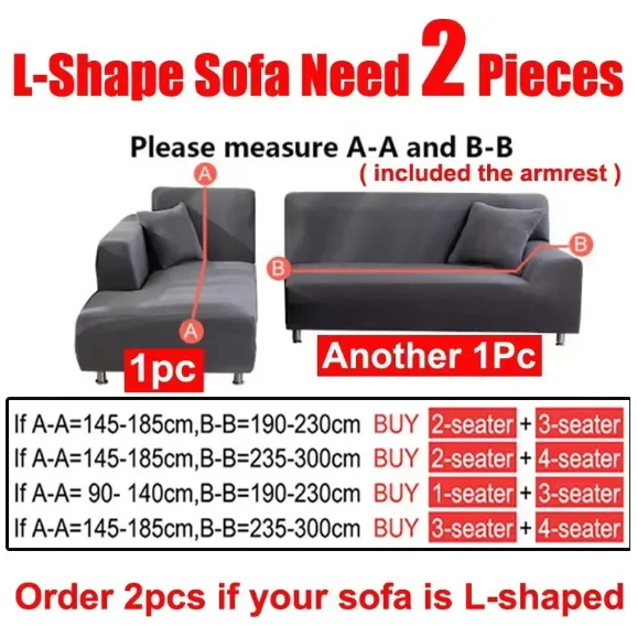 Enfärgade sofföverdrag Låt ditt vardagsrum lysa i blått