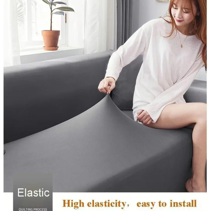 Enfärgade sofföverdrag Låt ditt vardagsrum lysa i blått