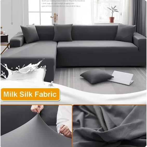 Enfärgade sofföverdrag Låt ditt vardagsrum lysa i blått