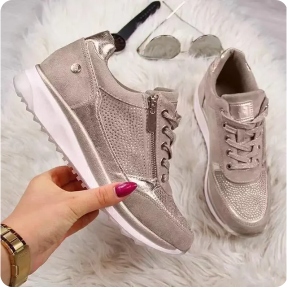 Fascinerande plattform-sneakers för damer stil utan gränser