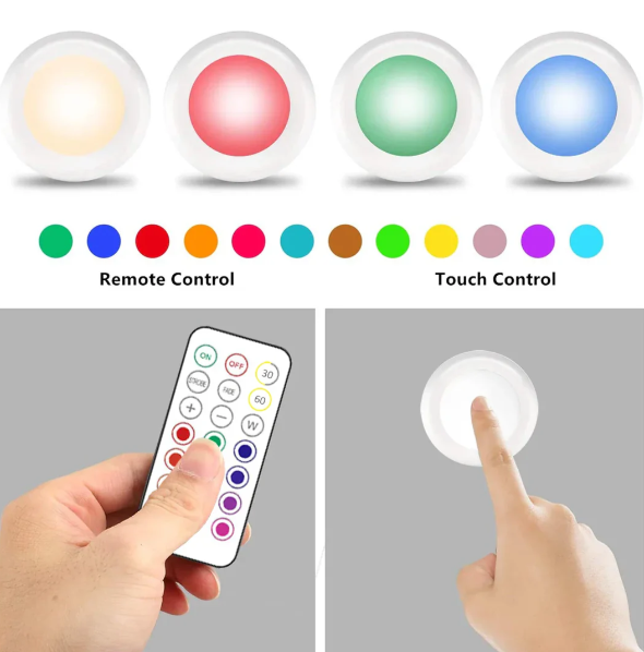 Trådlös RGB-LED-bakgrundslist