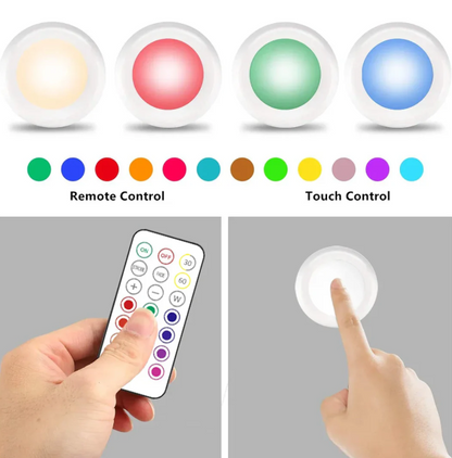 Trådlös RGB-LED-bakgrundslist