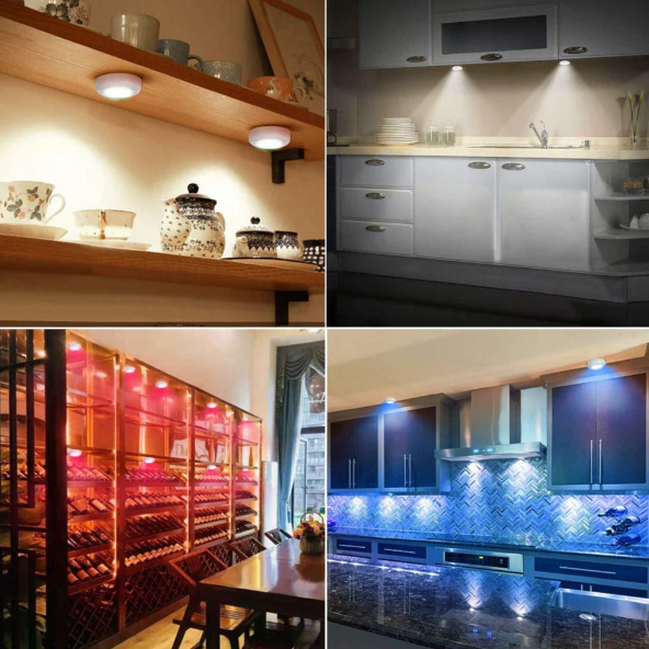 Trådlös RGB-LED-bakgrundslist
