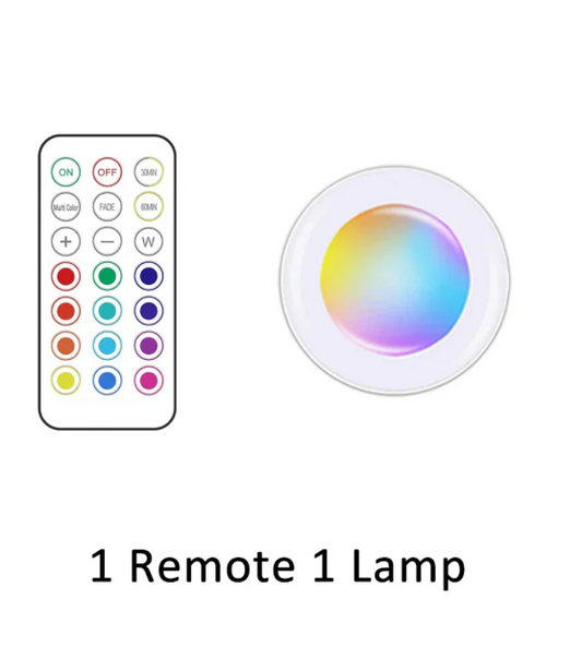 Trådlös RGB-LED-bakgrundslist