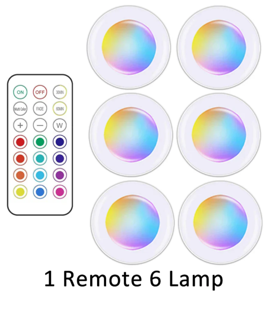 Trådlös RGB-LED-bakgrundslist