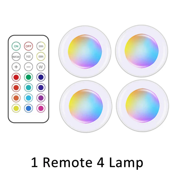 Trådlös RGB-LED-bakgrundslist