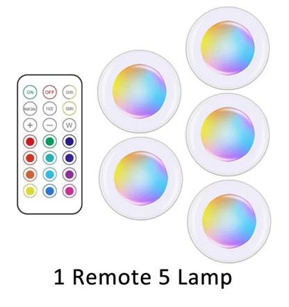 Trådlös RGB-LED-bakgrundslist