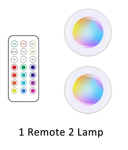 Trådlös RGB-LED-bakgrundslist