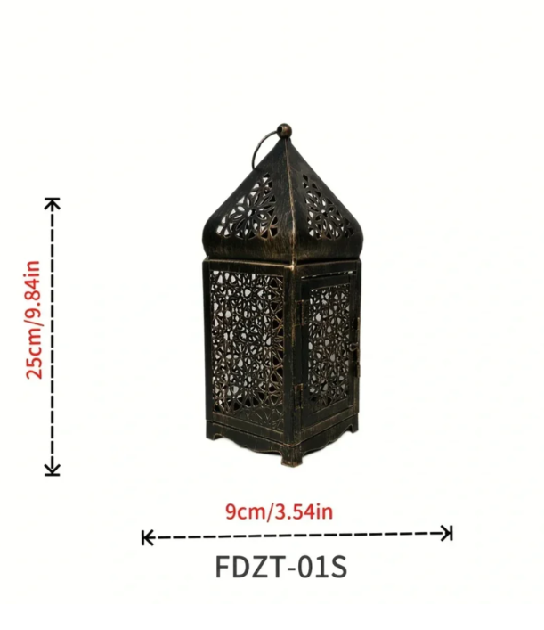 Vintage-ljushållare i bronsdesign