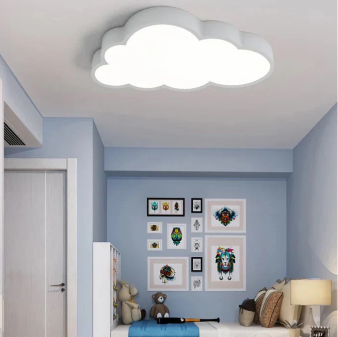 LED-taklampa för barnrum