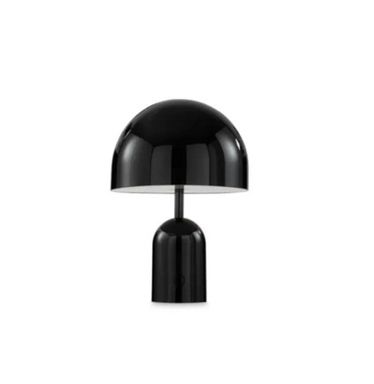 Mobil bordslampa med kromyta