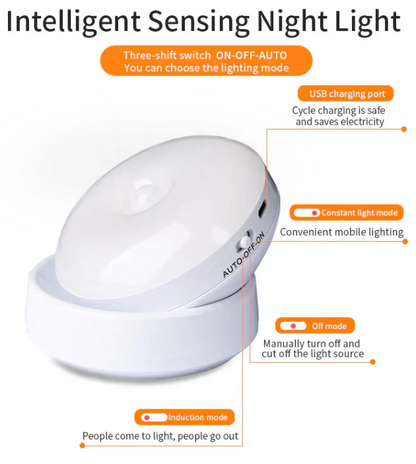 Smart rörelsesensor nattbelysning – Energibesparande och Automatisk