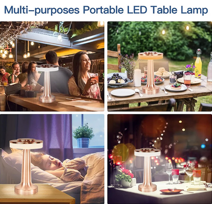 Tidlös Trådlös LED-Bordslampa