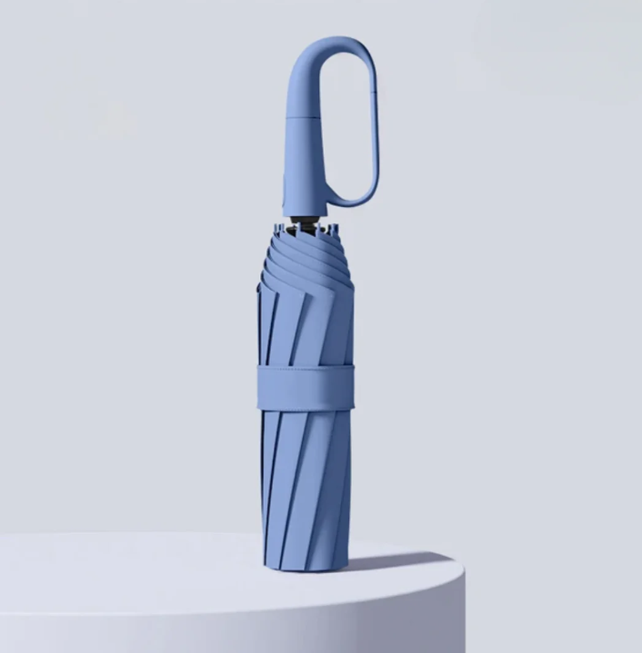 Stormsäkert paraply med reflekterande kant