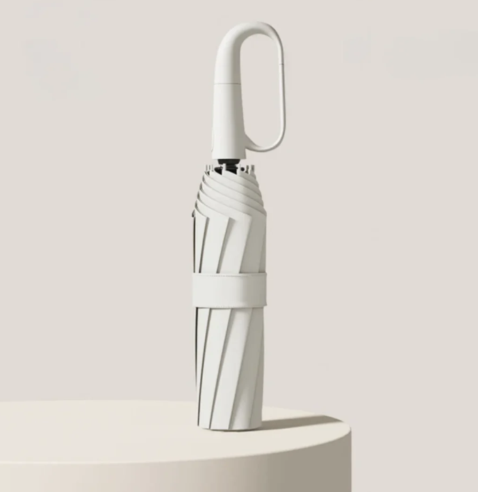 Stormsäkert paraply med reflekterande kant