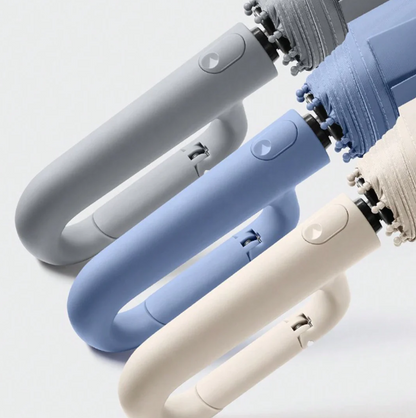 Stormsäkert paraply med reflekterande kant