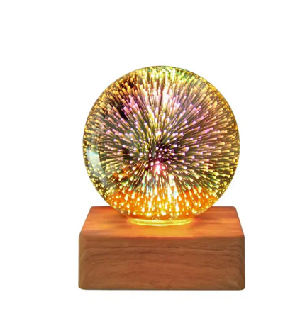 3D-eldverk-kristallkula-lampa