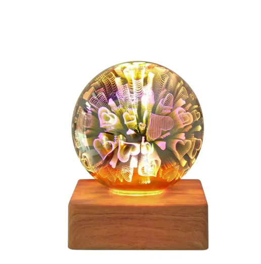 3D-eldverk-kristallkula-lampa
