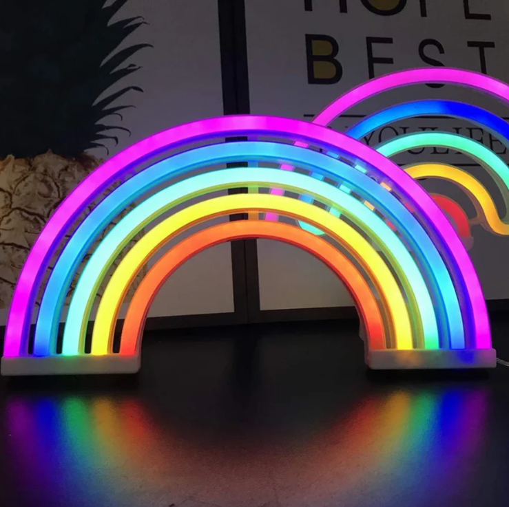 Vibrant RGB LED Stämningsbordslampa – Idealisk för Hemmet, Sovrummet & Fester