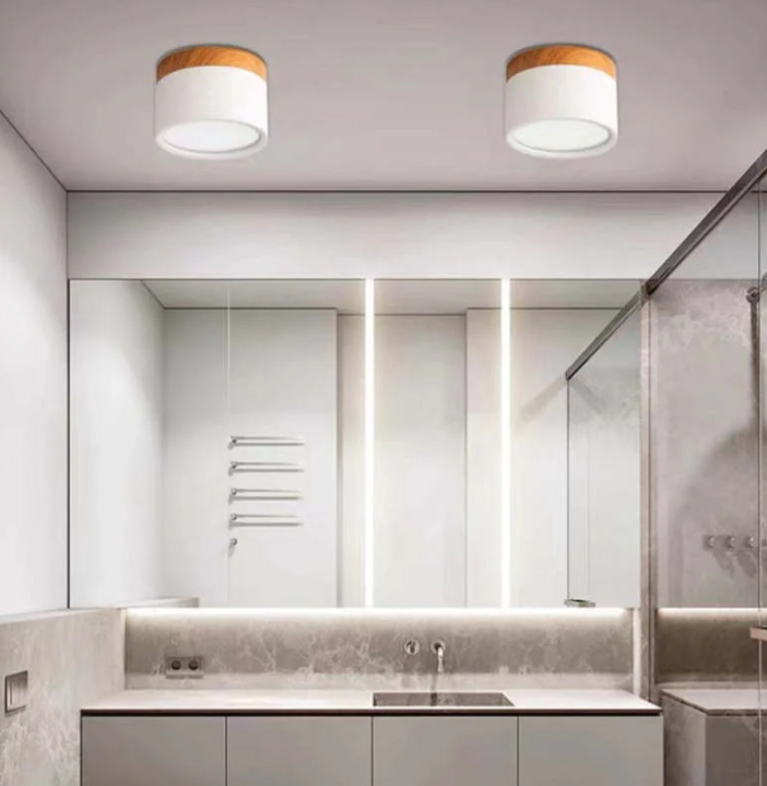 Morandi-inspirerad modern LED-taklampa