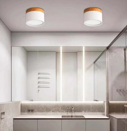 Morandi-inspirerad modern LED-taklampa