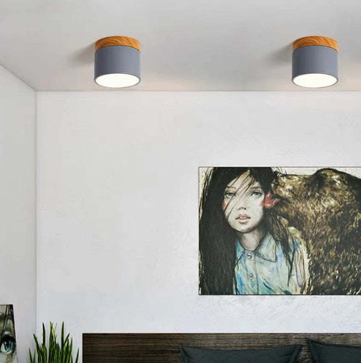 Morandi-inspirerad modern LED-taklampa