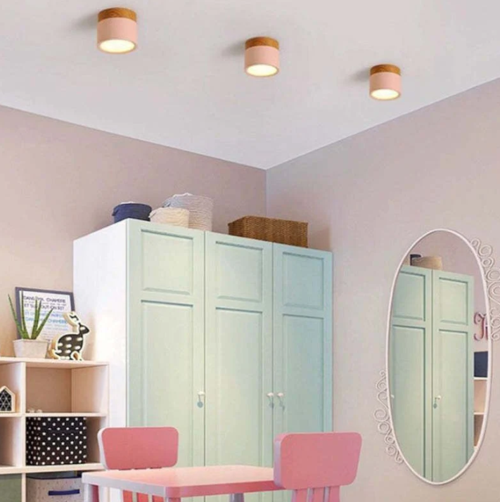 Morandi-inspirerad modern LED-taklampa