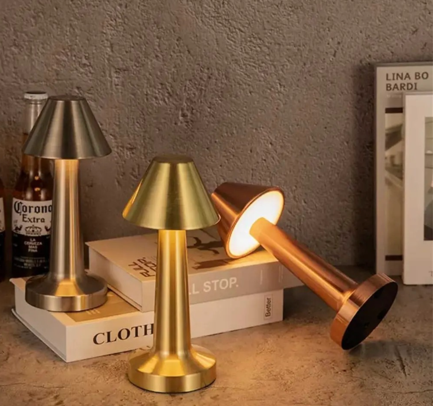 Carvallo – Dimmbar LED Bordsbelysning med Minimalistisk Design och Touchkontroll