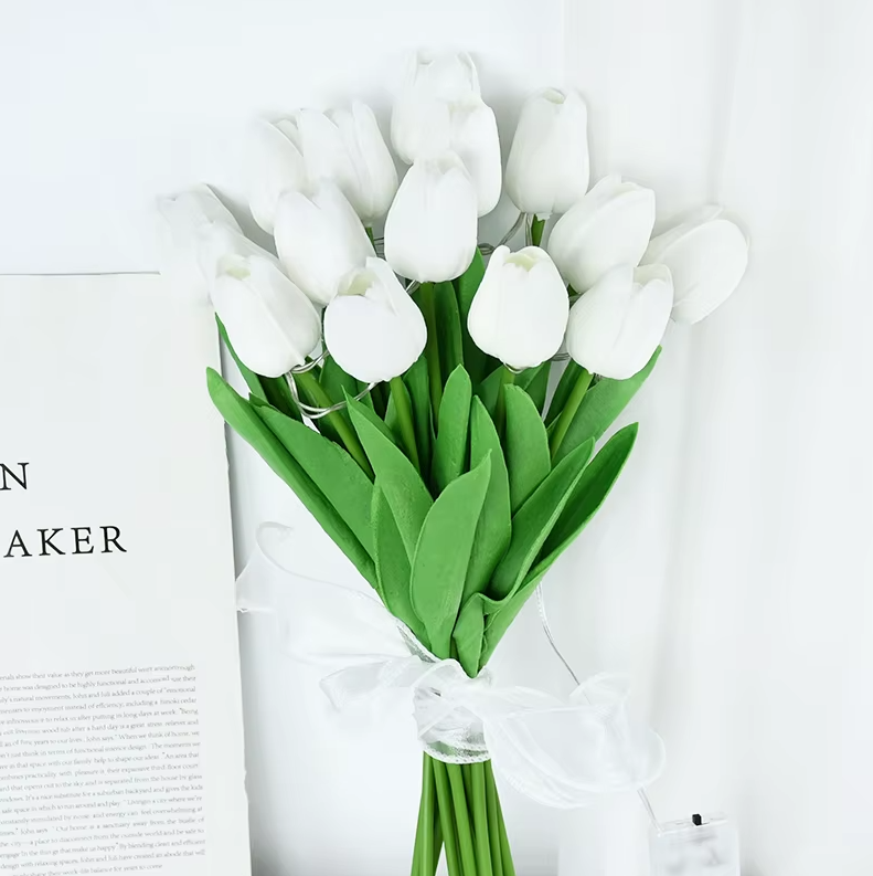 Royaleva LED Tulpan Nattljus – Konstgjord Bukett för Hem & Evenemangsdekoration