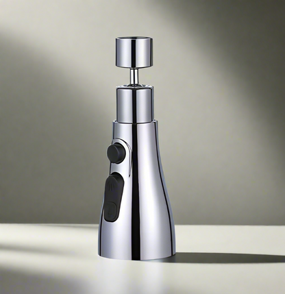 Norvion Arc | Utdragbar köksblandare i svart med 360°-rotation och vattensparfunktion