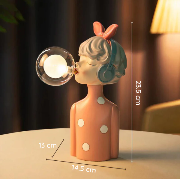 Kreativa Tuggummibubblor Lampa